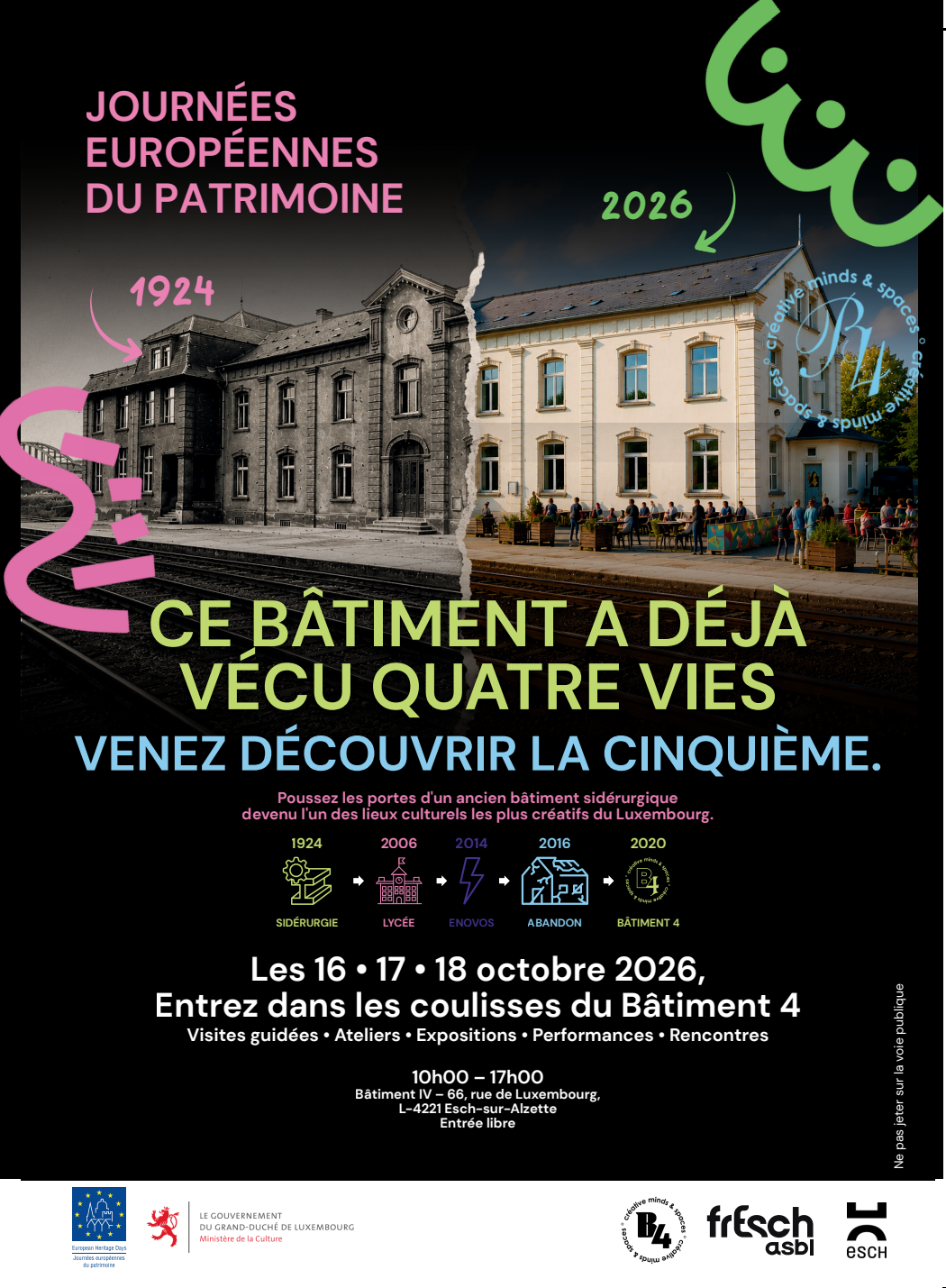 Les Journees europeennes du patrimoine/Portes ouverte B4